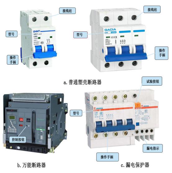 低壓配電柜中萬能斷路器的介紹 圖片1